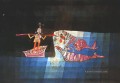 Kampfszene aus der komischen fantastischen Oper Paul Klee